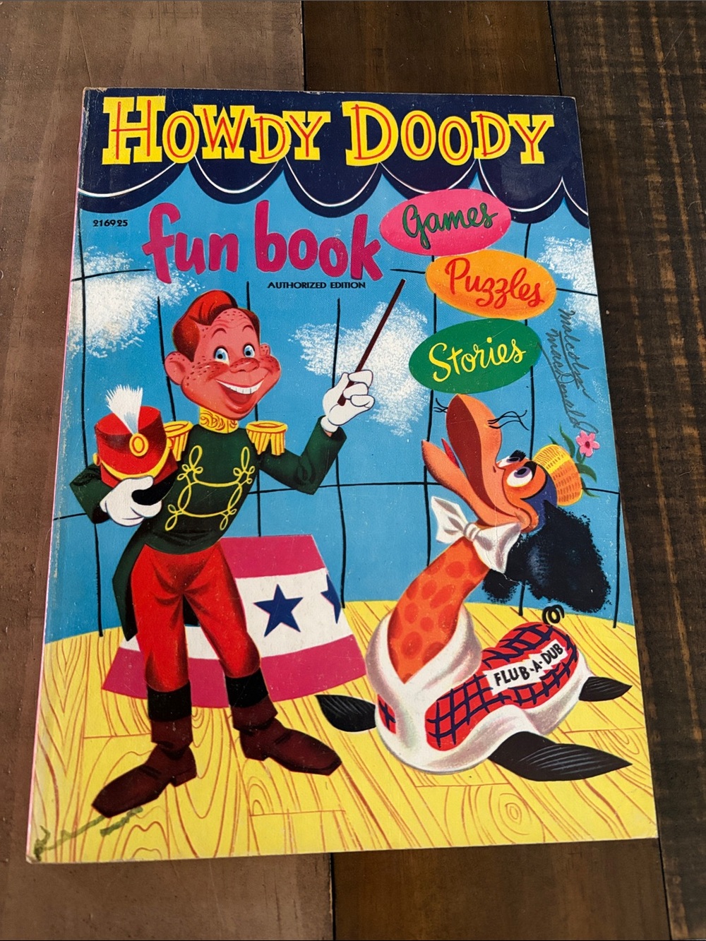Vintage Howdy Doody Fun Book 1951